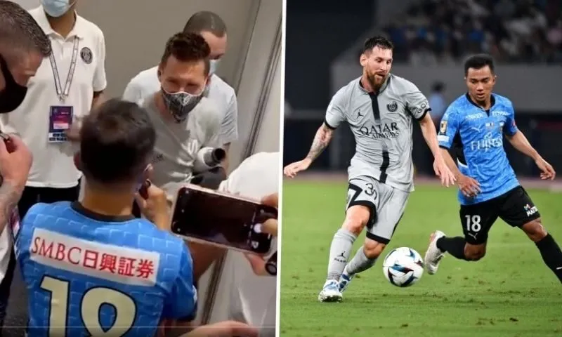 Sơ lược về sự nghiệp thi đấu của Chanathip và Messi